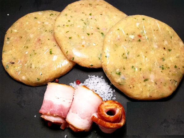 Hambúrguer de Frango com Bacon